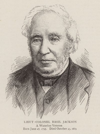 Lieutenant-colonel Basil Jackson - English School