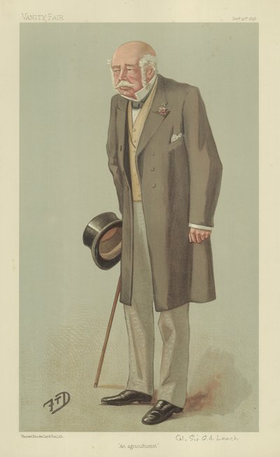 Lieutenant-colonel Sir George Archibald Leach - English School