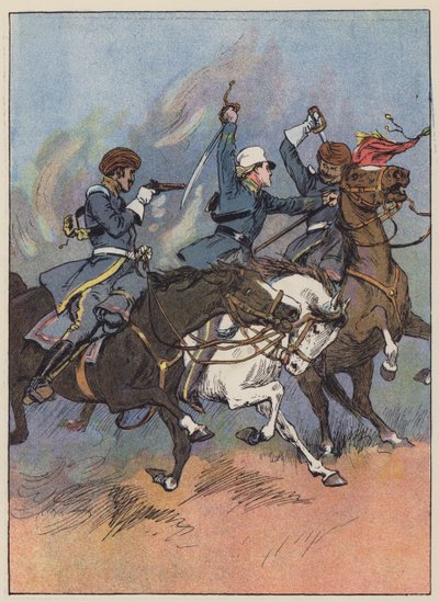 Le lieutenant Roberts sauve le drapeau - English School