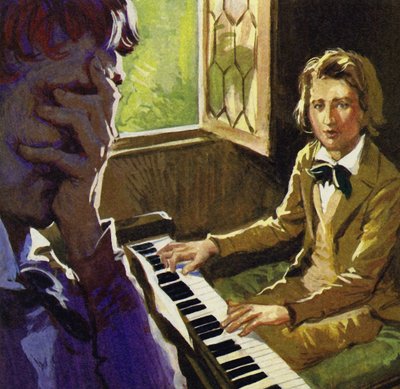 Liszt a été envoyé étudier sous Carl Czerny - English School