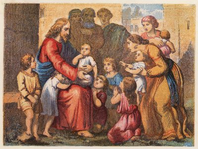 Petits enfants amenés à Jésus - English School