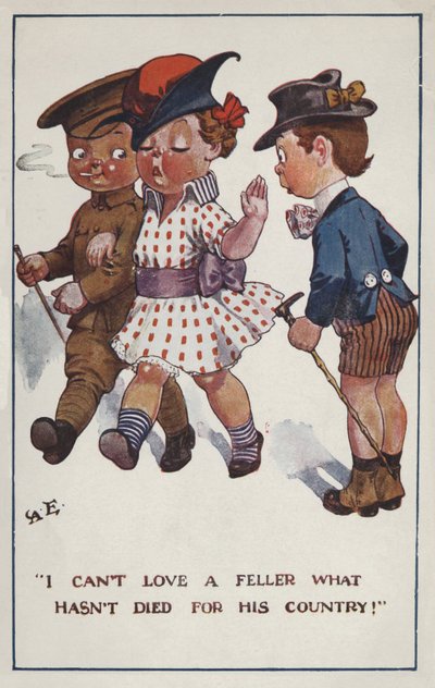 Petite fille choisissant son petit ami - English School