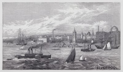 Liverpool (gravure) - English School