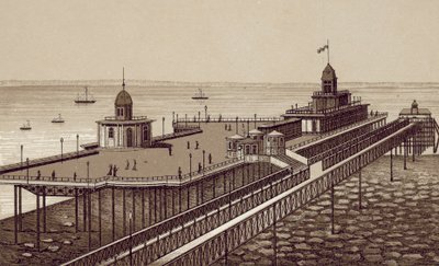 Liverpool : Nouvelle jetée de Brighton - English School