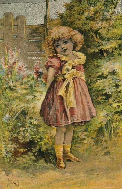 Lizzy (lithographie couleur) - English School