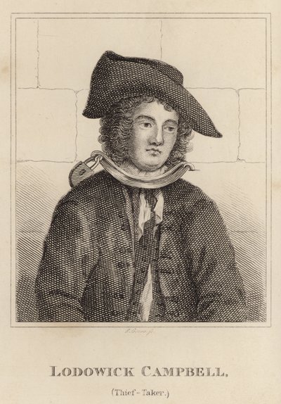 Lodowick Campbell, chasseur de voleurs - English School