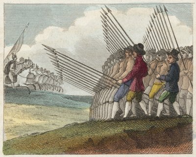 Les apprentis de Londres repoussant une attaque - English School