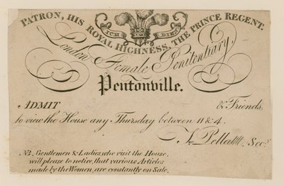 Pénitencier féminin de Londres, Clerkenwell - English School