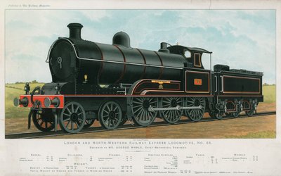Locomotive Express du London and North-Western Railway - English School