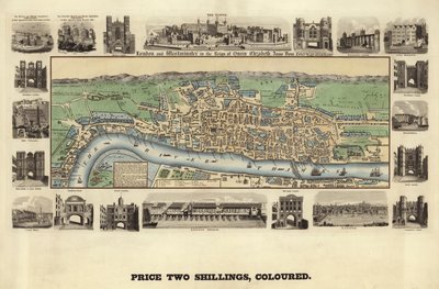 Londres et Westminster sous le règne de la reine Élisabeth I - English School