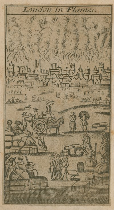Londres en flammes - English School