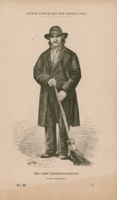 Travail de Londres et les pauvres de Londres - English School