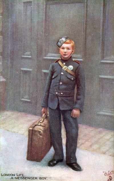Garçon messager de Londres - English School