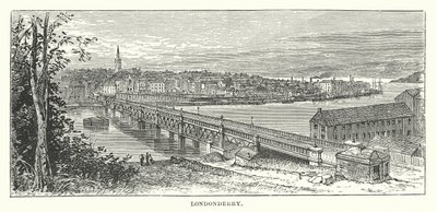 Londonderry (gravure) - English School