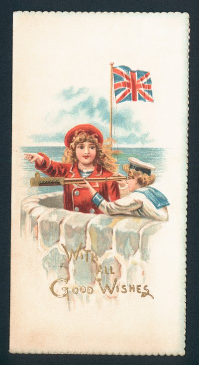 Regarder la mer, Carte de Noël - English School