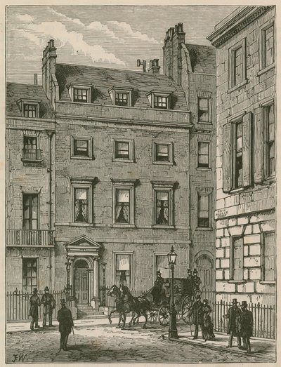 Maison de Lord Beaconsfield, 19 Curzon Street, Mayfair - English School