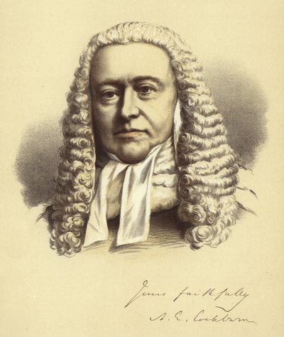 Lord Chief Justice Cockburn - English School