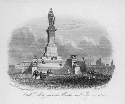 Monument de Lord Colingwood, Tynemouth - English School