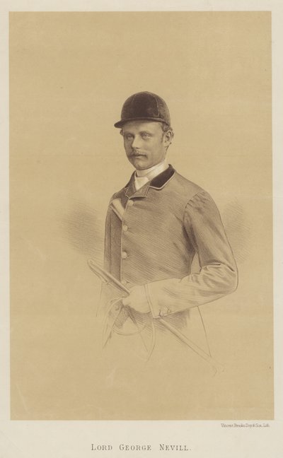Lord George Nevill (lithographie) - English School