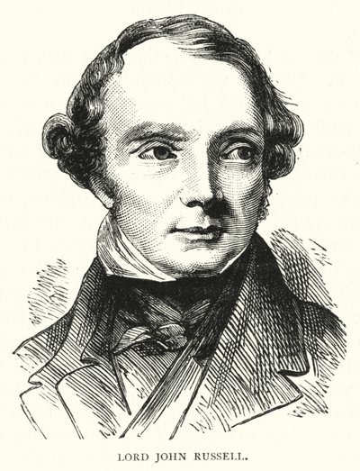 Lord John Russell (gravure) - English School