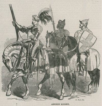 Défilé du Lord Maire - chevalier ancien - English School