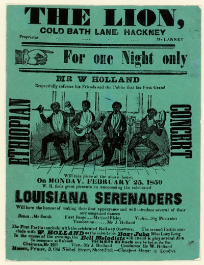 Louisiana Serenaders au Lion, Hackney - English School