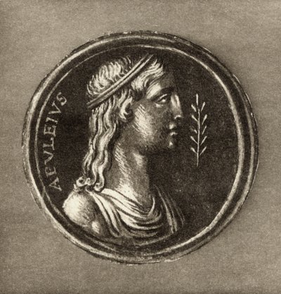 Lucius Apulée (c.124-c.180 AD), du frontispice de L