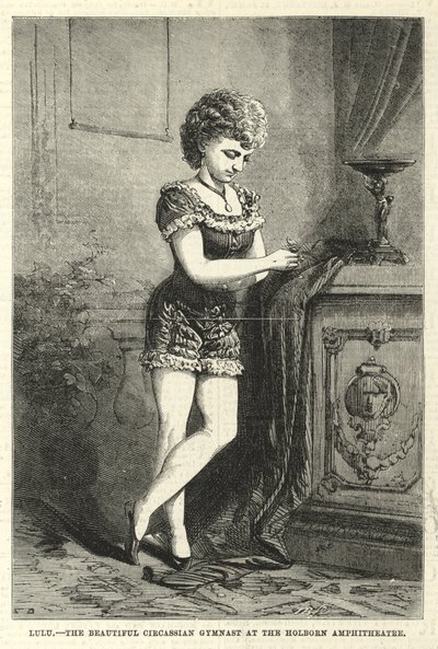 Lulu, la belle gymnaste circassienne à l