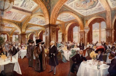 Déjeuner à Claridge