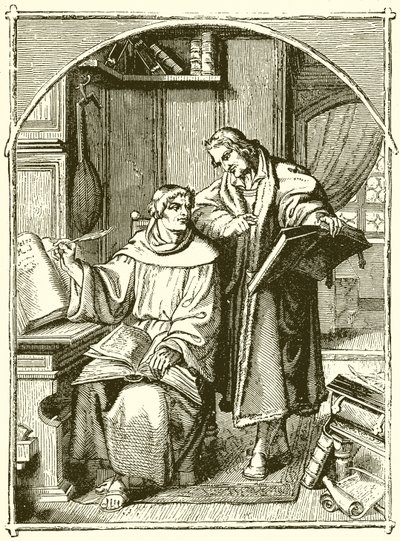 Luther et Melanchthon - English School