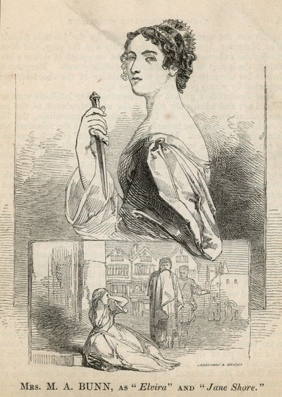 MA Bunn dans le rôle de Jane Shore - English School
