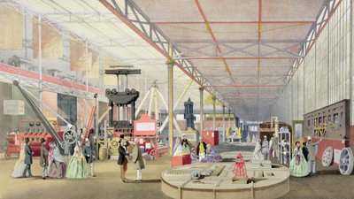 Machinerie, de Dickinsons Comprehensive Pictures of the Great Exhibition of 1851, publié en 1854 - English School
