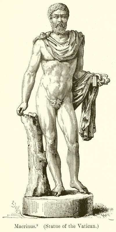 Macrinus. (Statue du Vatican) - English School