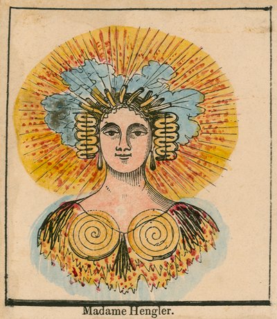 Madame Hengler, jardins de Vauxhall, Londres - English School