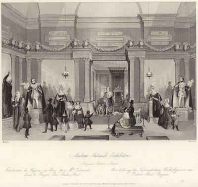 Exposition de Madame Tussauds au bazar de Baker Street - English School