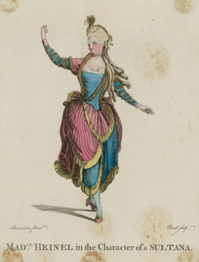 Mlle Heinel dans le rôle d