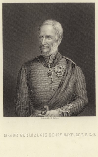 Major général Sir Henry Havelock - English School