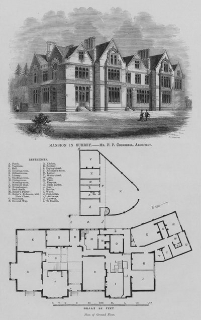 Manoir dans le Surrey - English School