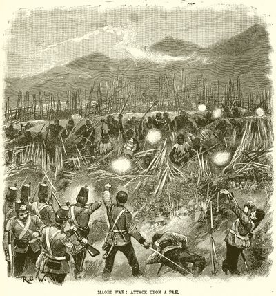 Guerre maorie : Attaque d