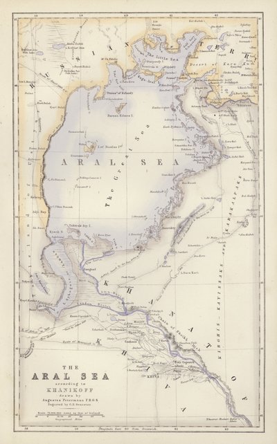 Carte : La mer d