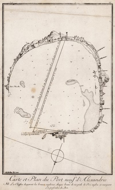 Carte et plan du port d