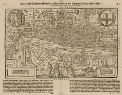 Carte de Londres - English School