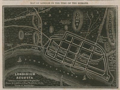 Carte de Londres à l