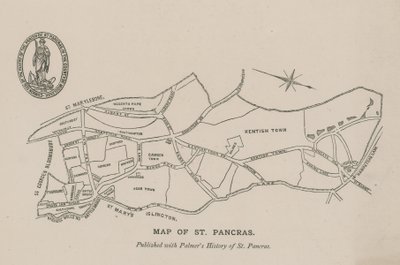 Carte de St Pancras - English School