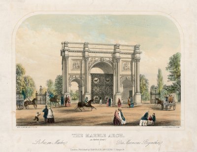 Marble Arch, Oxford Street, Londres - English School