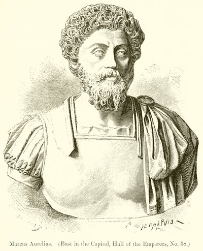 Marc Aurèle (Buste au Capitole, Salle des Empereurs, No. 38) - English School