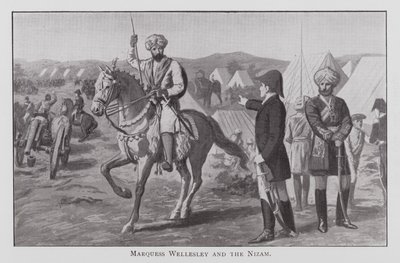 Marquis Wellesley et le Nizam - English School