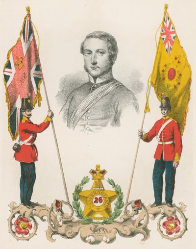 Marquis de Dalhousie, ancien colonel des 26e Cameronians - English School