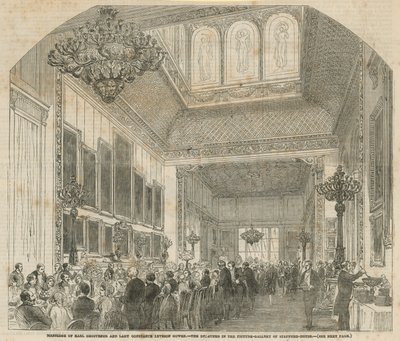 Mariage du comte Grosvenor et de Lady Constance Leveson Gower - English School