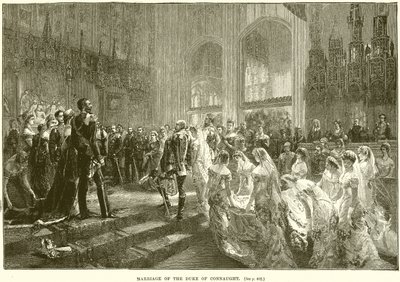 Mariage du duc de Connaught - English School